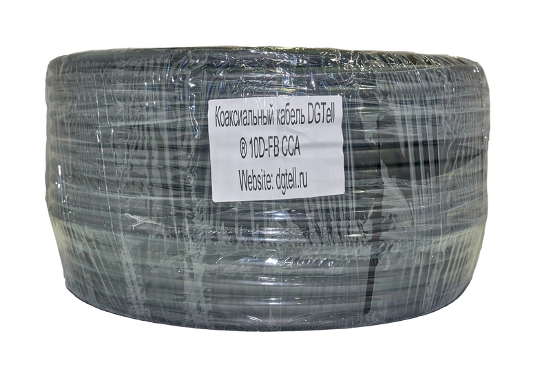 Коаксиальный кабель DGTell 10D/FB (CCA, TC) LSZH